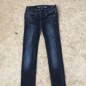 American Eagle Dark Skinny Jeans